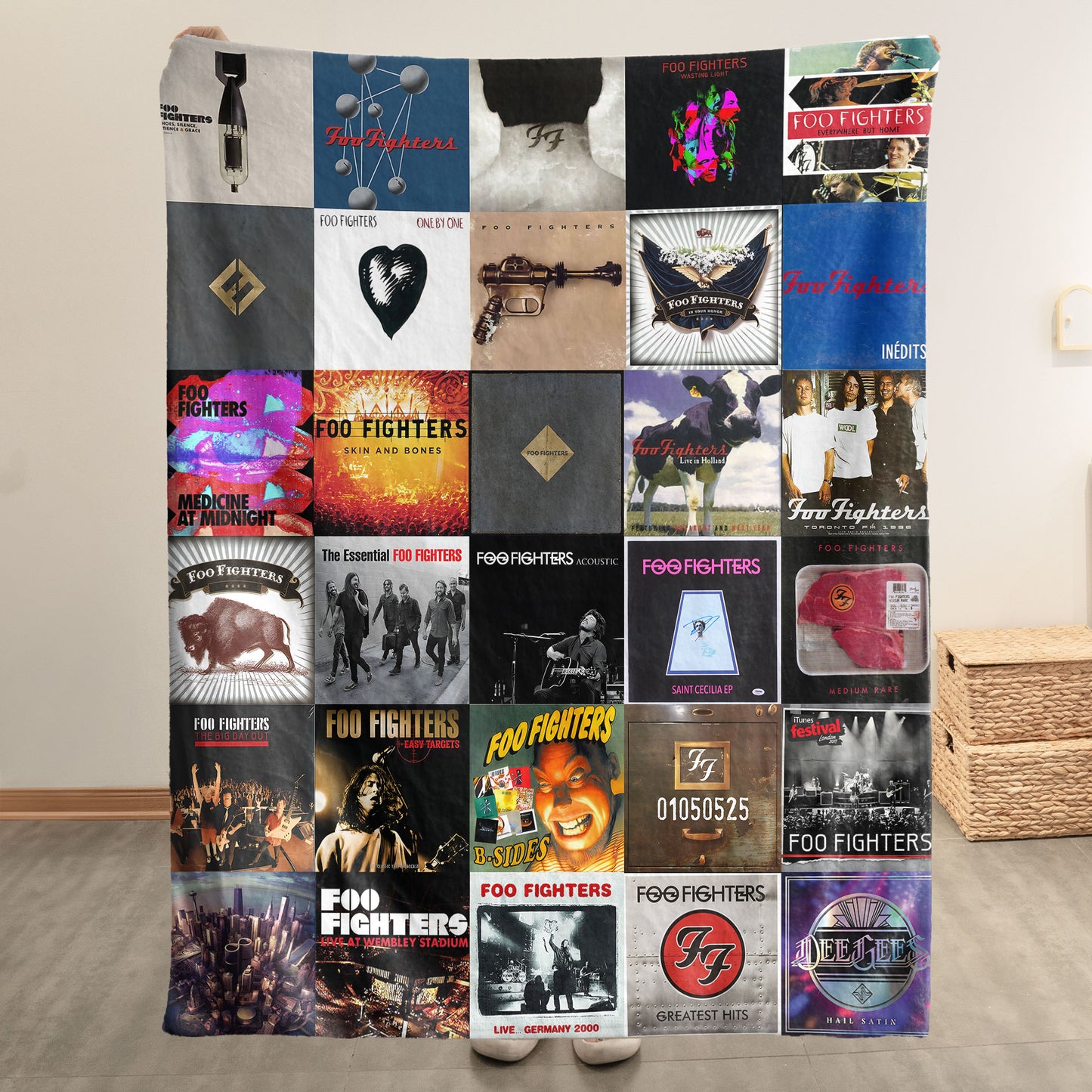 Foo Fighters Sherpa Blanket – A Tribute to Moments That Rocked Our Lives