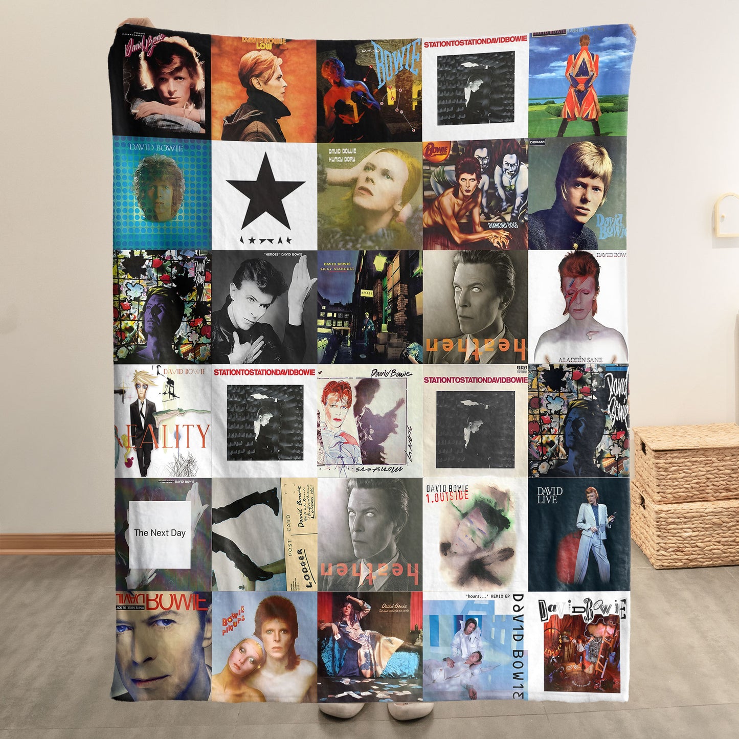 David Bowie Sherpa Blanket – A Cosmic Tribute to the Man Who Rewrote Music