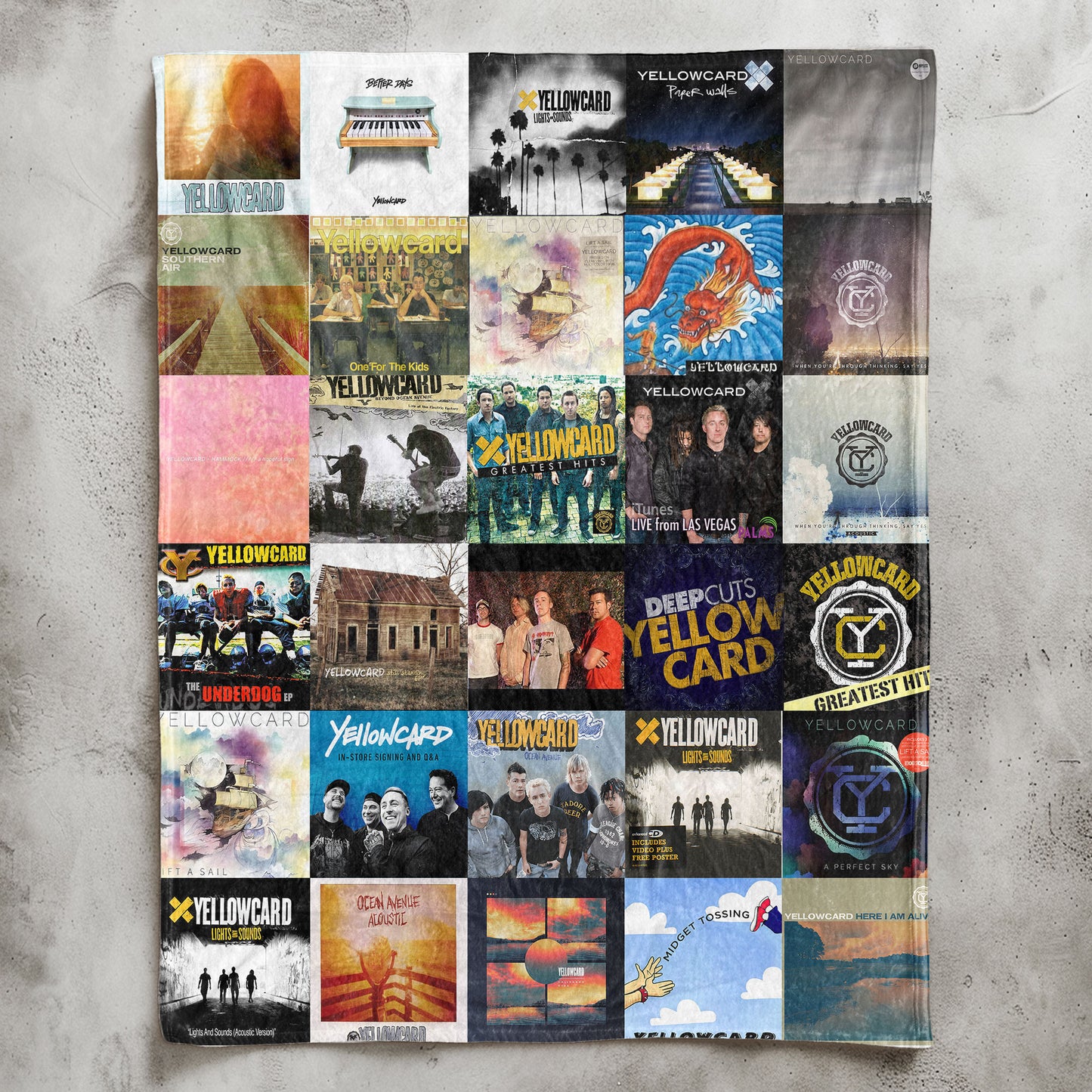 Yellowcard Sherpa Blanket – A Warm Wave of Pop-Punk Nostalgia
