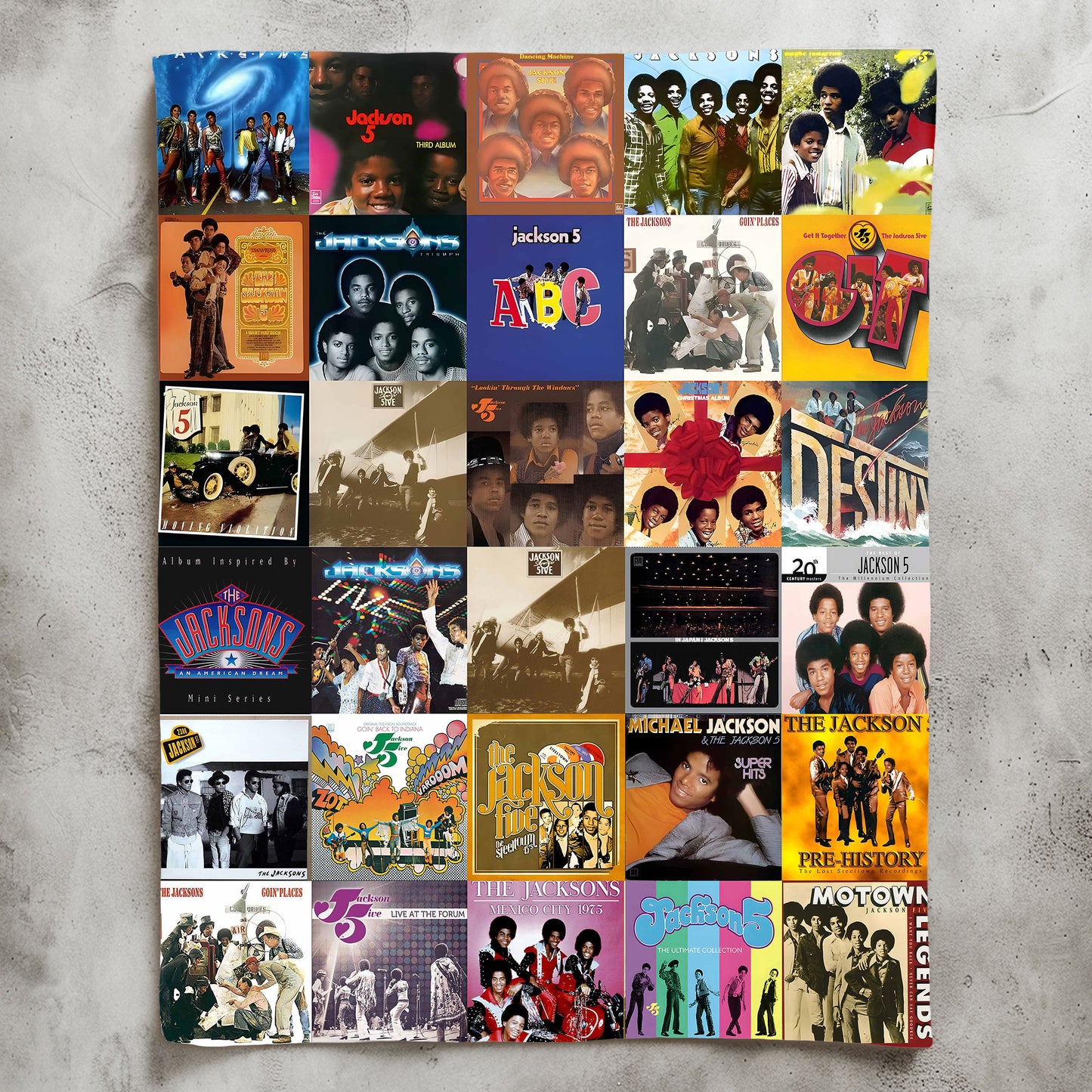 Jackson 5 Sherpa Blanket – A Heartwarming Tribute to Motown Magic