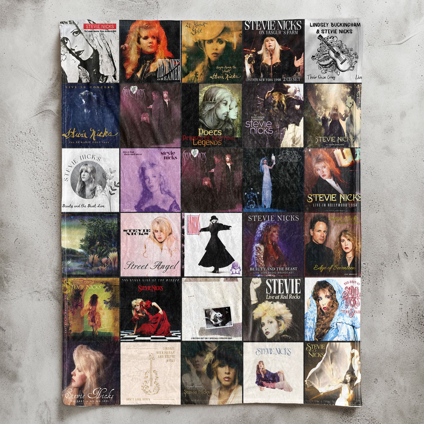 Stevie Nicks Sherpa Blanket – A Dreamy Tribute to the Enchanting Icon