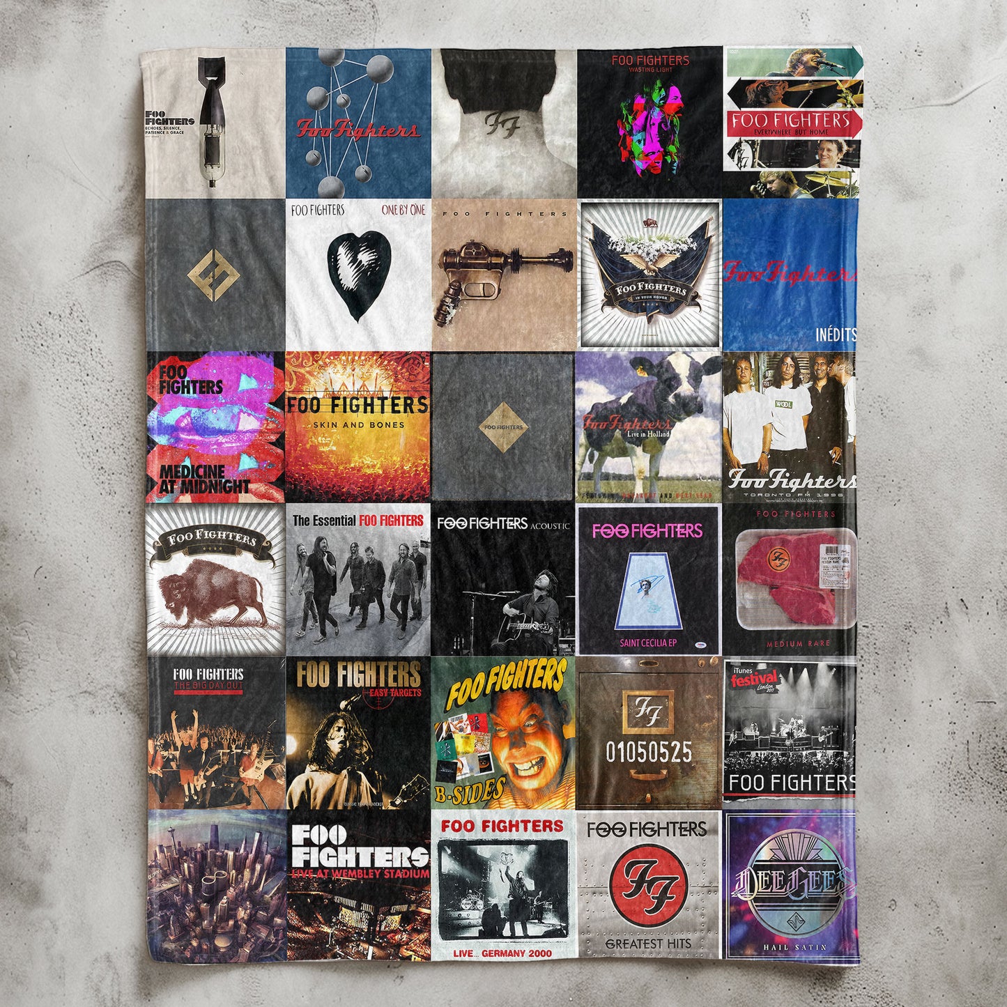 Foo Fighters Sherpa Blanket – A Tribute to Moments That Rocked Our Lives