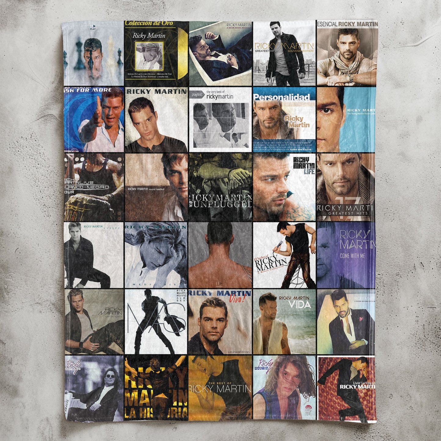 Ricky Martin Sherpa Blanket – A Vibrant Pop Icon Tribute for True Fans