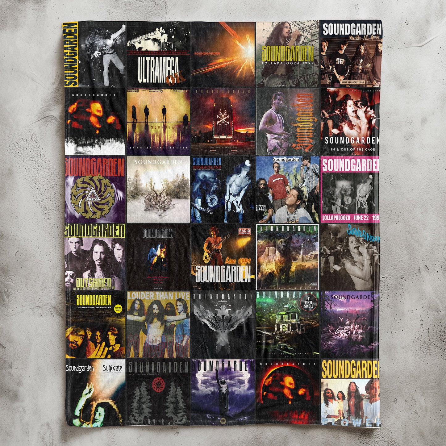 Soundgarden Sherpa Blanket – A Grunge Legend Tribute for True Fans