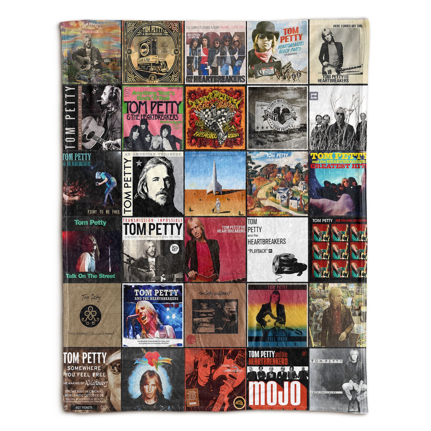 Tom Petty Sherpa Blanket – A Tribute to Heartland Rock Legends