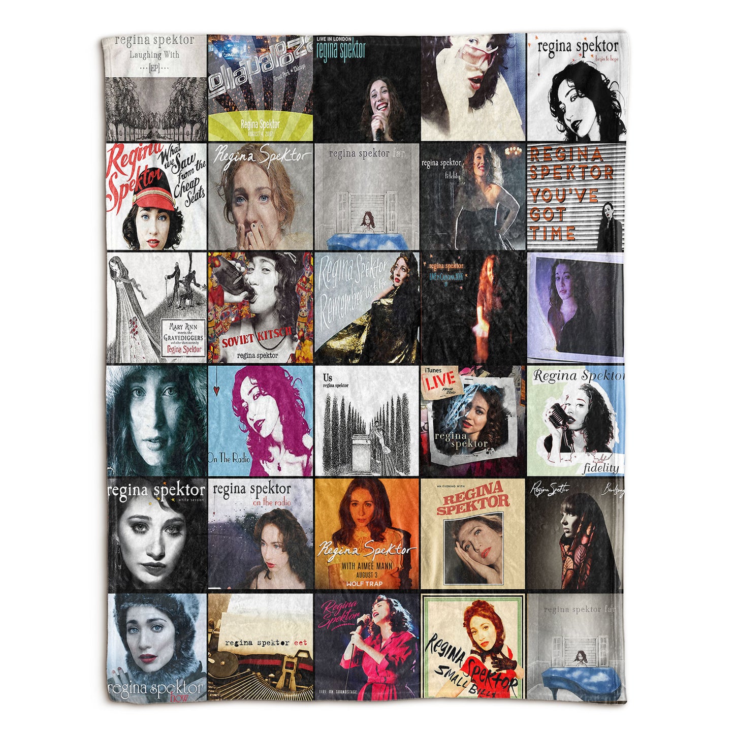Regina Spektor Sherpa Blanket – A Whimsical Indie-Pop Tribute for True Fans