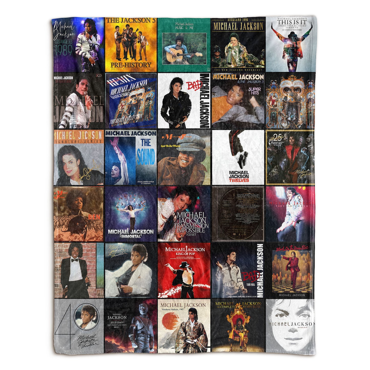 Michael Jackson Sherpa Blanket – A Timeless Tribute to the King of Pop