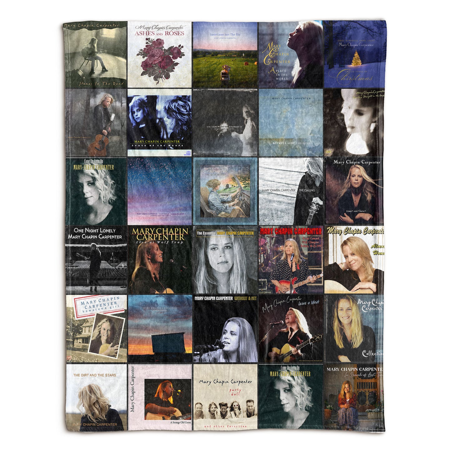 Mary Chapin Carpenter Sherpa Blanket – A Warm Tribute to a Folk-Country Legend