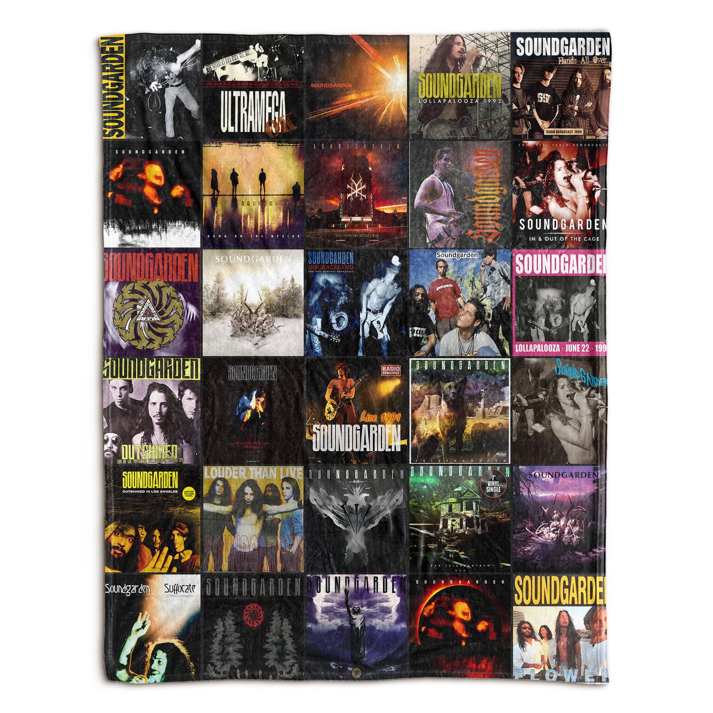 Soundgarden Sherpa Blanket – A Grunge Legend Tribute for True Fans