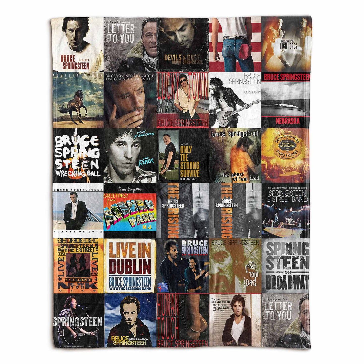Bruce Springsteen Sherpa Blanket – A Warm Tribute to The Boss
