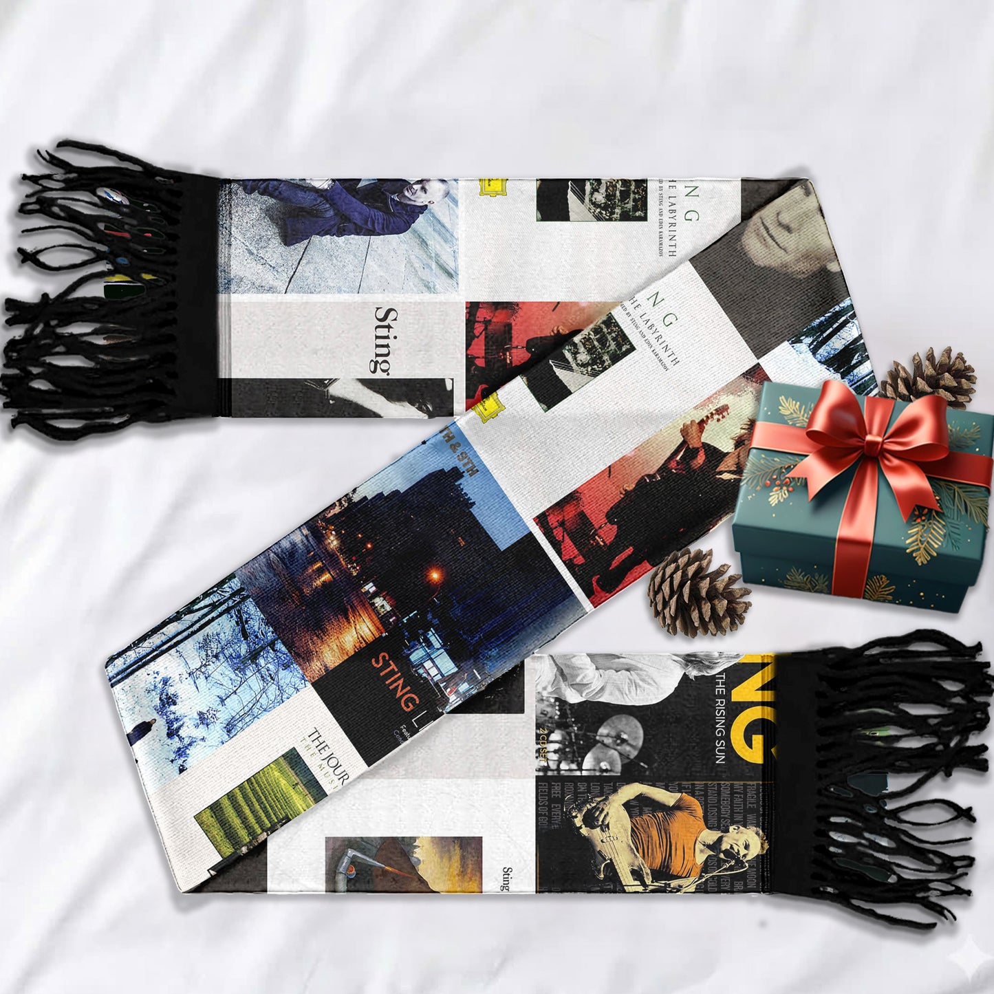 Sting Album Cover Winter Scarf