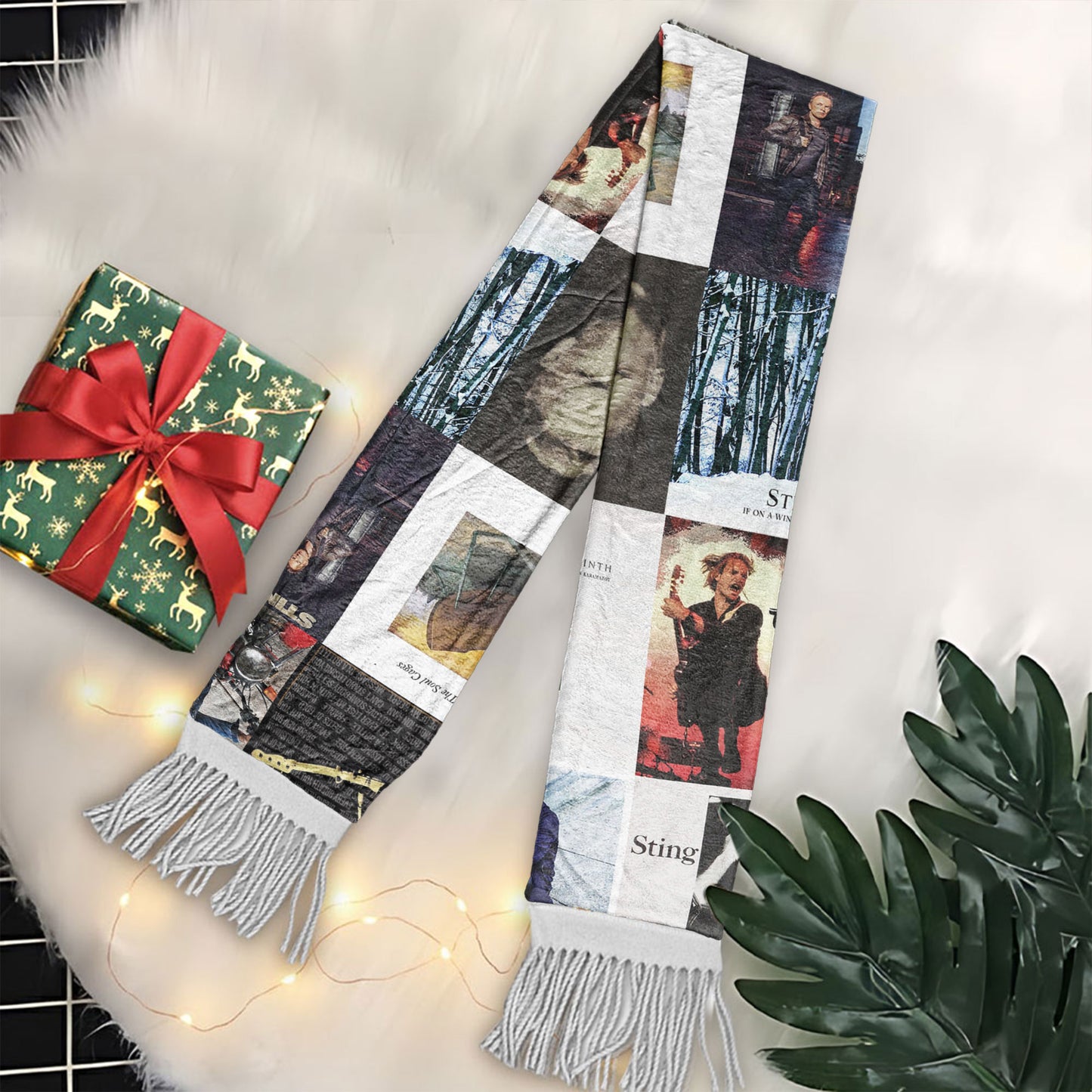 Sting Album Cover Winter Scarf