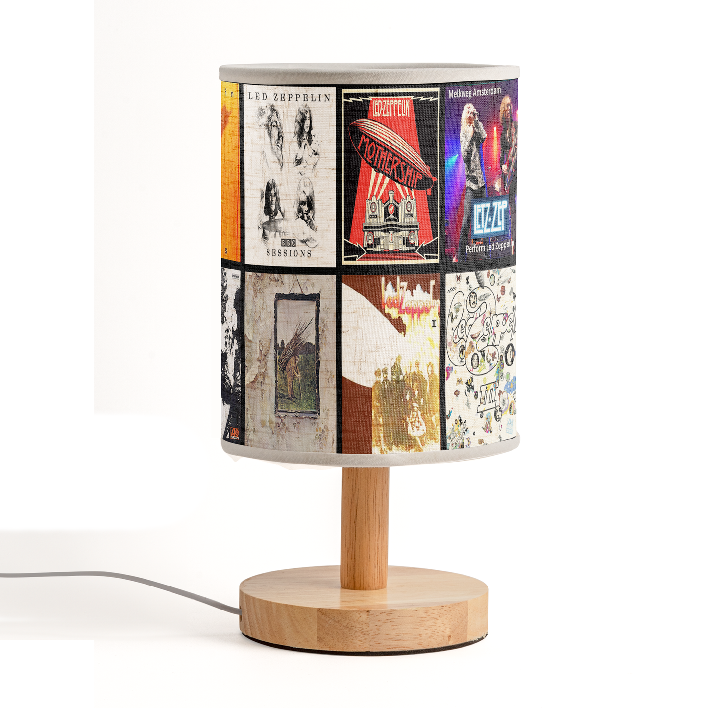 Led Zeppelin Album Art Lamp – Rock Legend Glow
