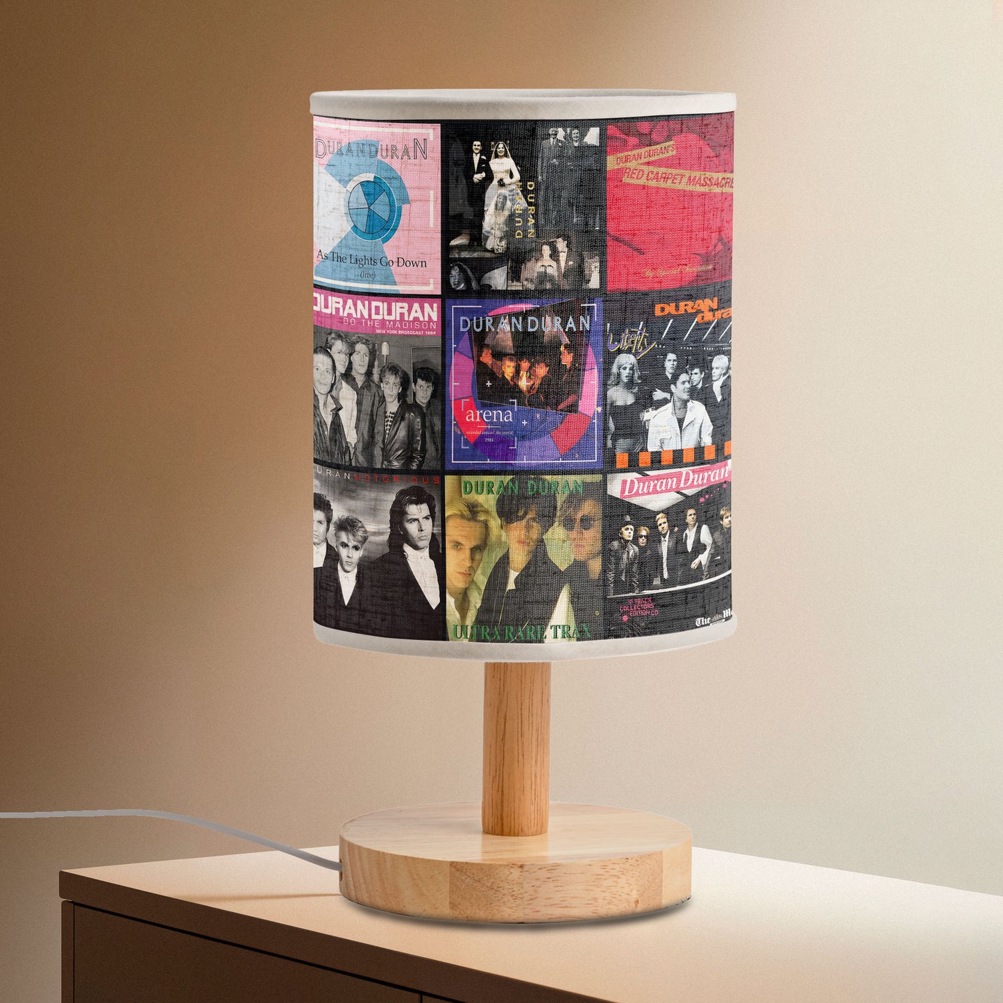 Rio Nights – Duran Duran Album Fabric Lamp