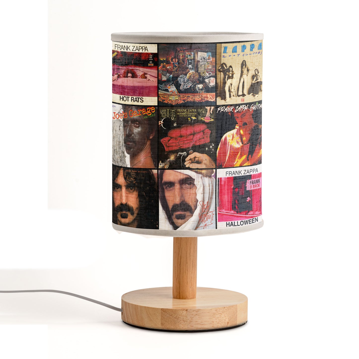 Frank Zappa Fabric Lamp – A Warm Glow of Iconic Album Art