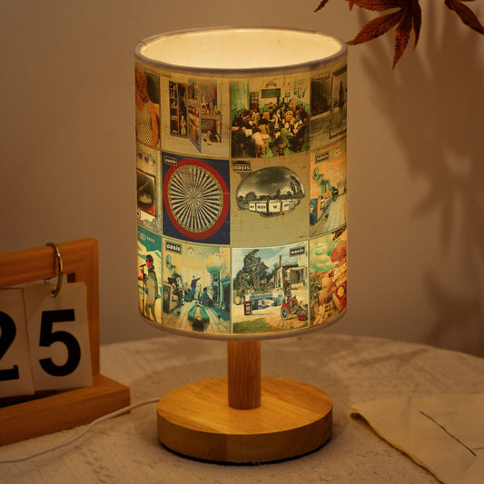 Wonderwall Dreams – Oasis Album Art Fabric Lamp