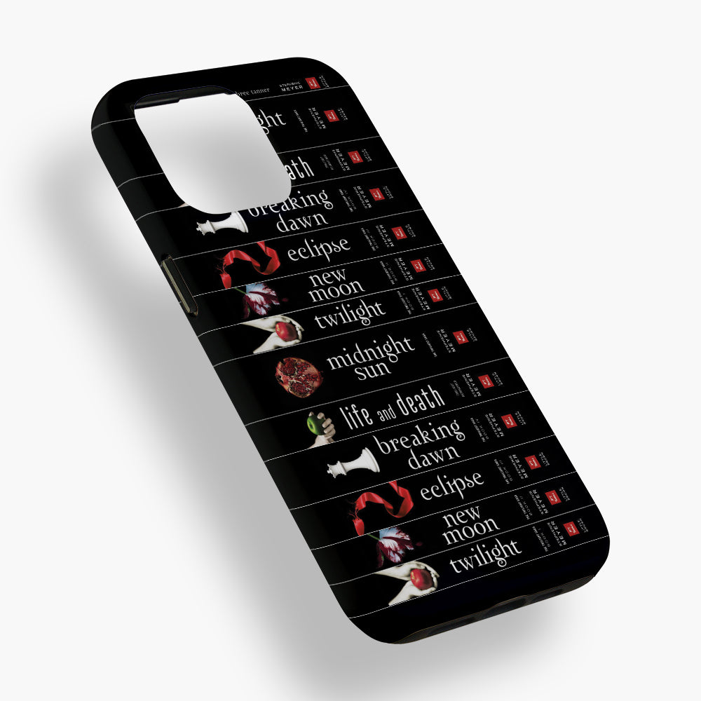 Twilight Saga Book Spine Phone Case 📚✨