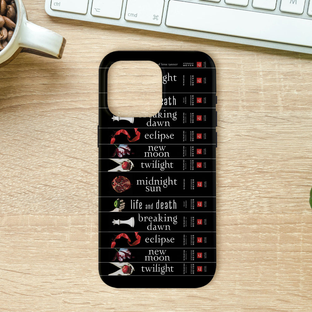 Twilight Saga Book Spine Phone Case 📚✨