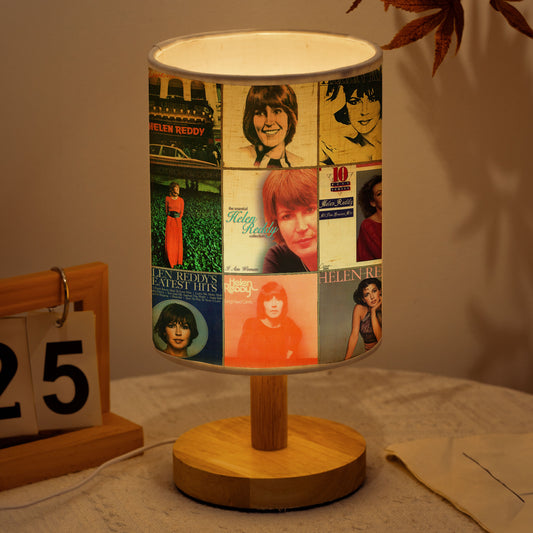 Helen Reddy Album Cover Fabric Lamp