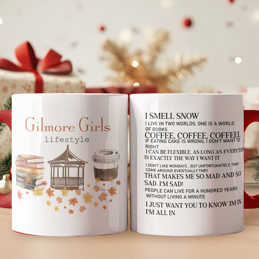 Gilmore Girls Lifestyle Accent Mug – Coffee, Books & Cozy Vibes