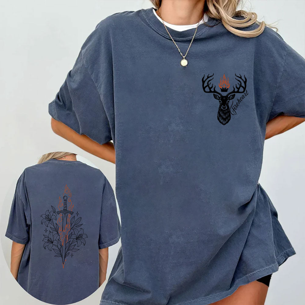 Fireheart Tee - Throne of Glass Shirt