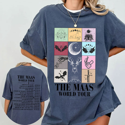 "The Maas World Tour" Fantasy Book Tribute Tee
