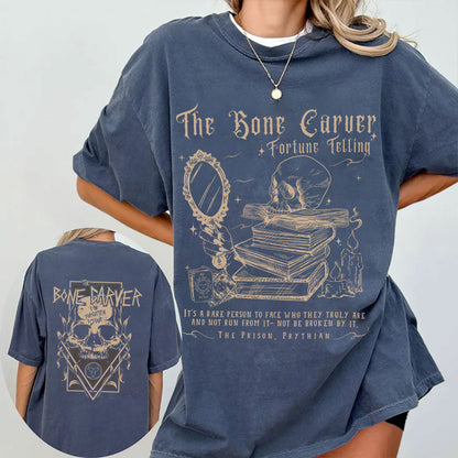 The Bone Carver Fantasy Graphic Tee - ACOTAR Shirt