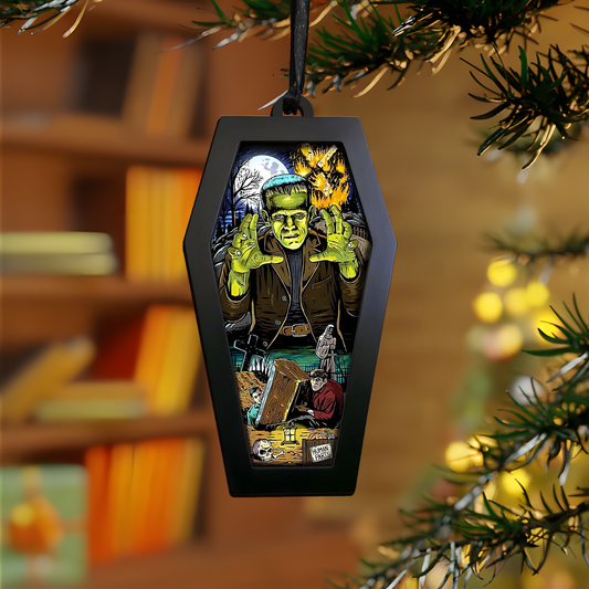 Monster Awakens Acrylic & Wood Ornament