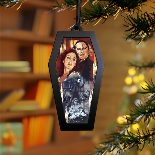 Phantom Romance Acrylic & Wood Ornament
