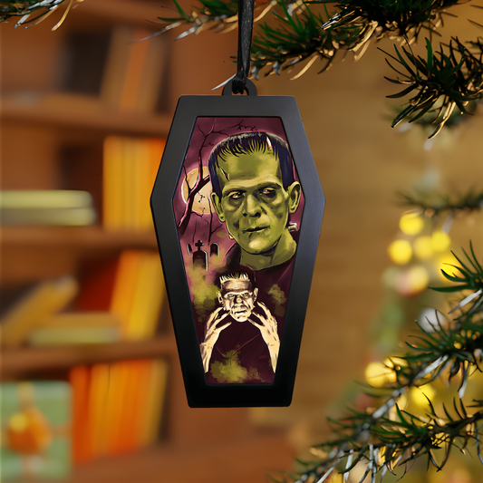 Frankenstein Acrylic & Wood Ornament