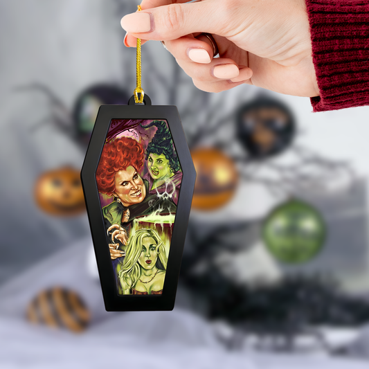 Sanderson Sisters Brewing Magic – Acrylic & Wood Ornament
