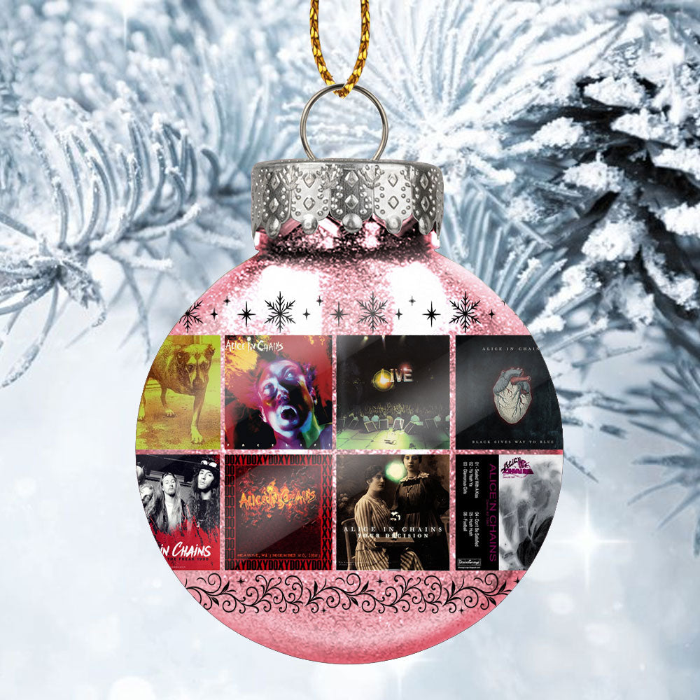 Alice In Chains Ball Ornament – Grunge Legends Meet Holiday Spirit