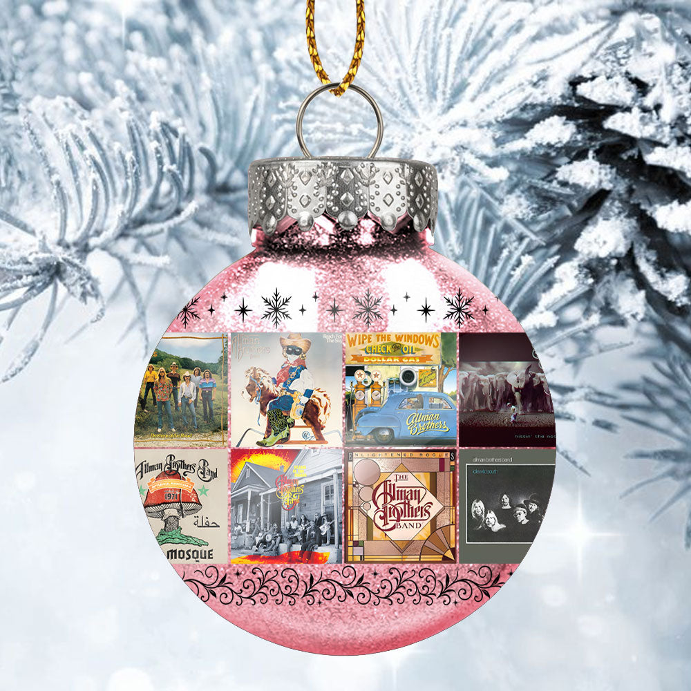 The Allman Brothers Band Ball Ornament – Southern Soul Meets Holiday Spirit