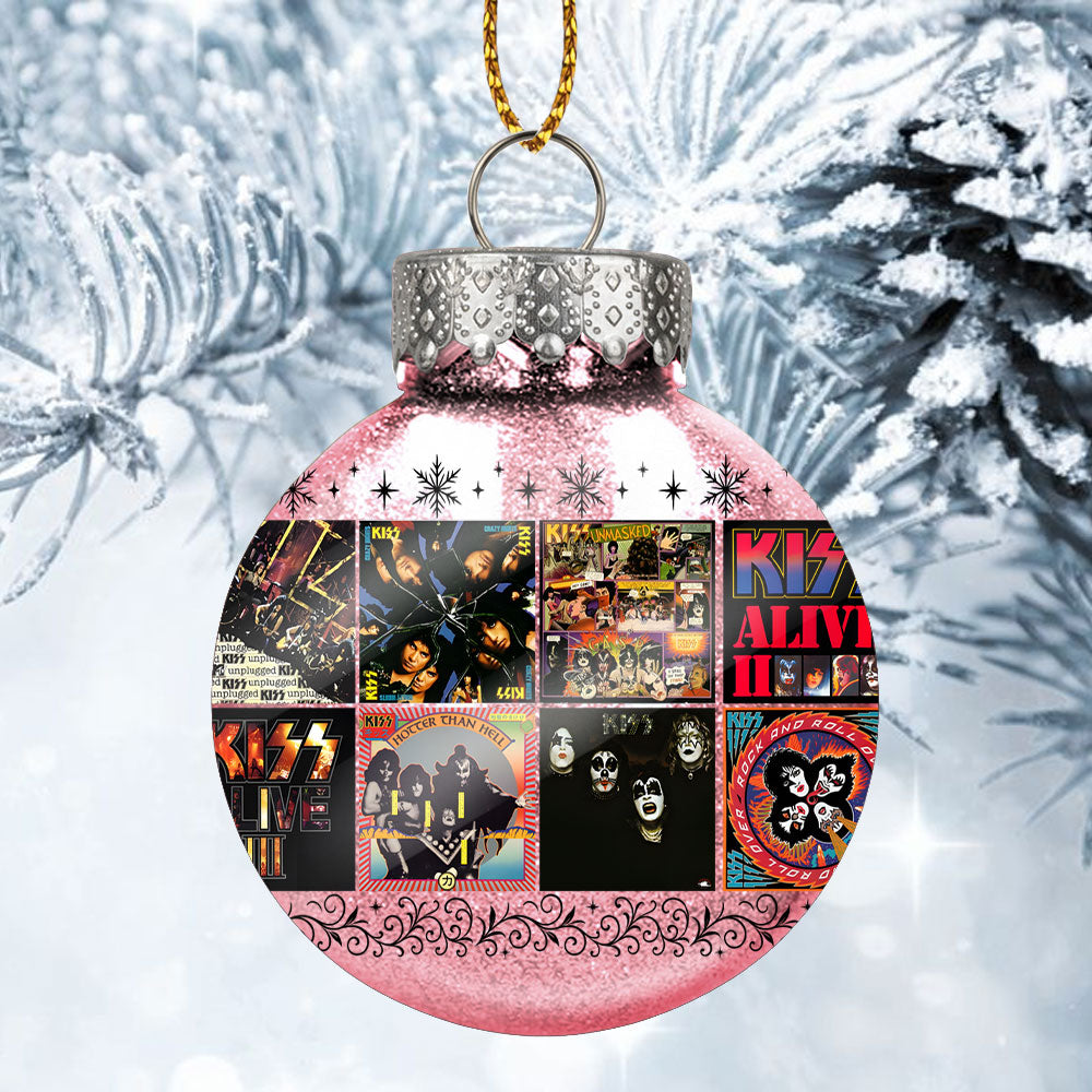 KISS Ball Ornament – A Rock ’n’ Roll Holiday Tribute to the Hottest Band in the World