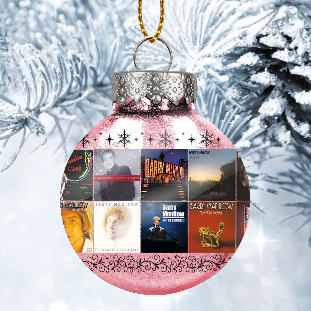 Barry Manilow Ball Ornament – A Celebration of Music, Memories, and Holiday Magic