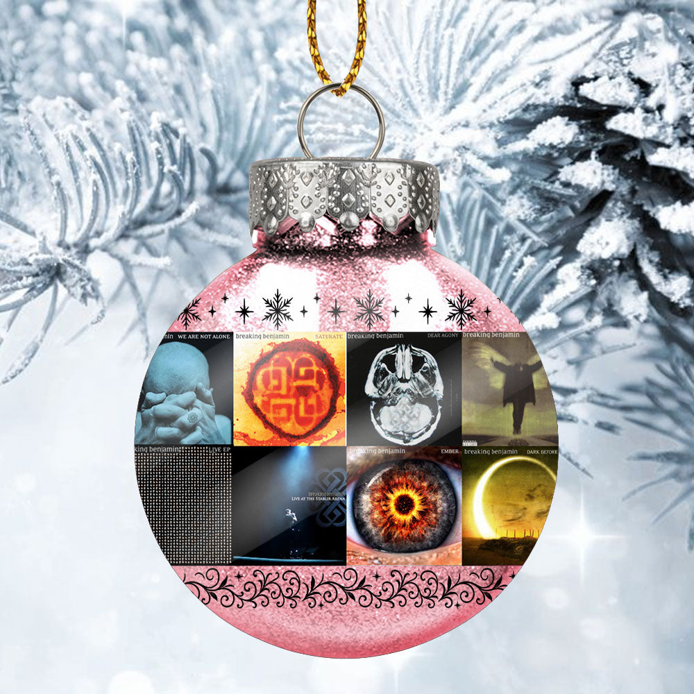 Breaking Benjamin Ornament – A Hard Rock Holiday Glow