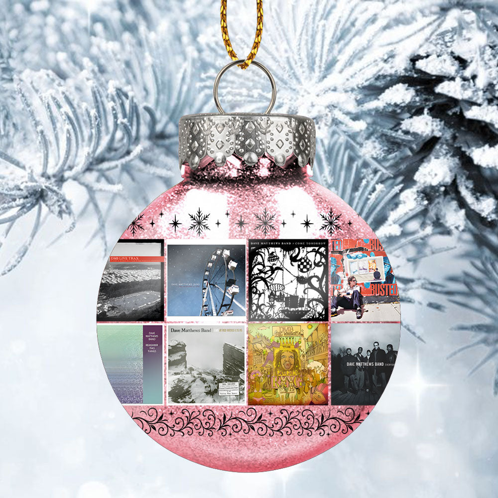 Dave Matthews Band Ball Ornament – A Melodic Holiday Tribute to Timeless Storytelling