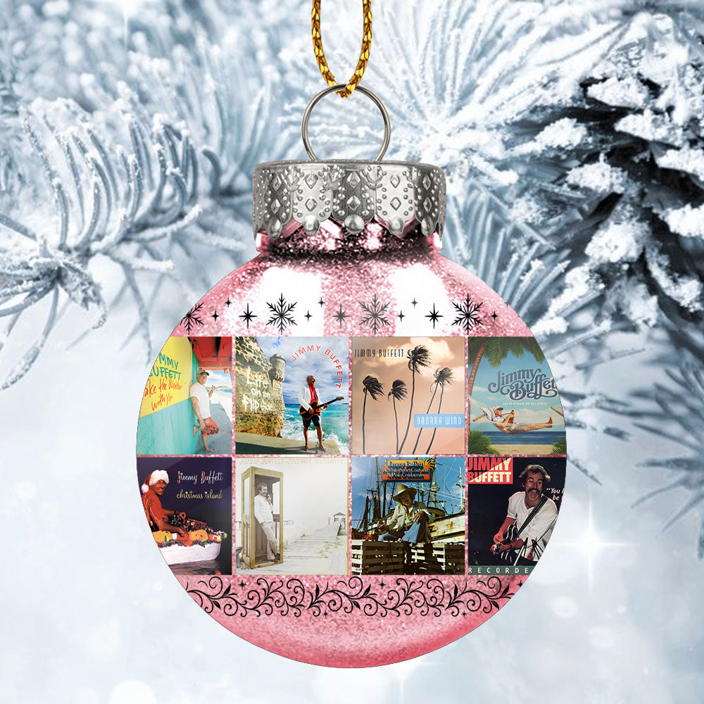 Jimmy Buffett Ball Ornament – A Tropical Holiday Tribute
