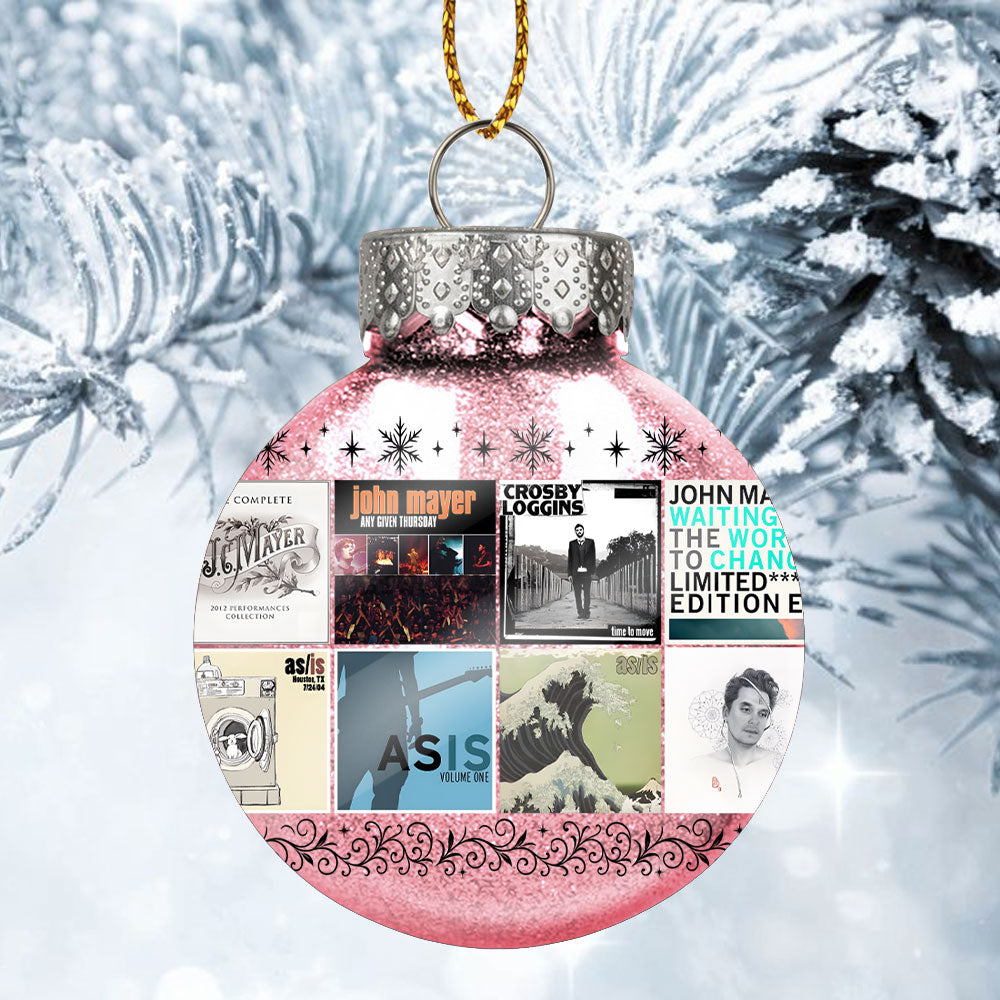 John Mayer Ball Ornament – A Touch of Soulful Elegance for Your Tree