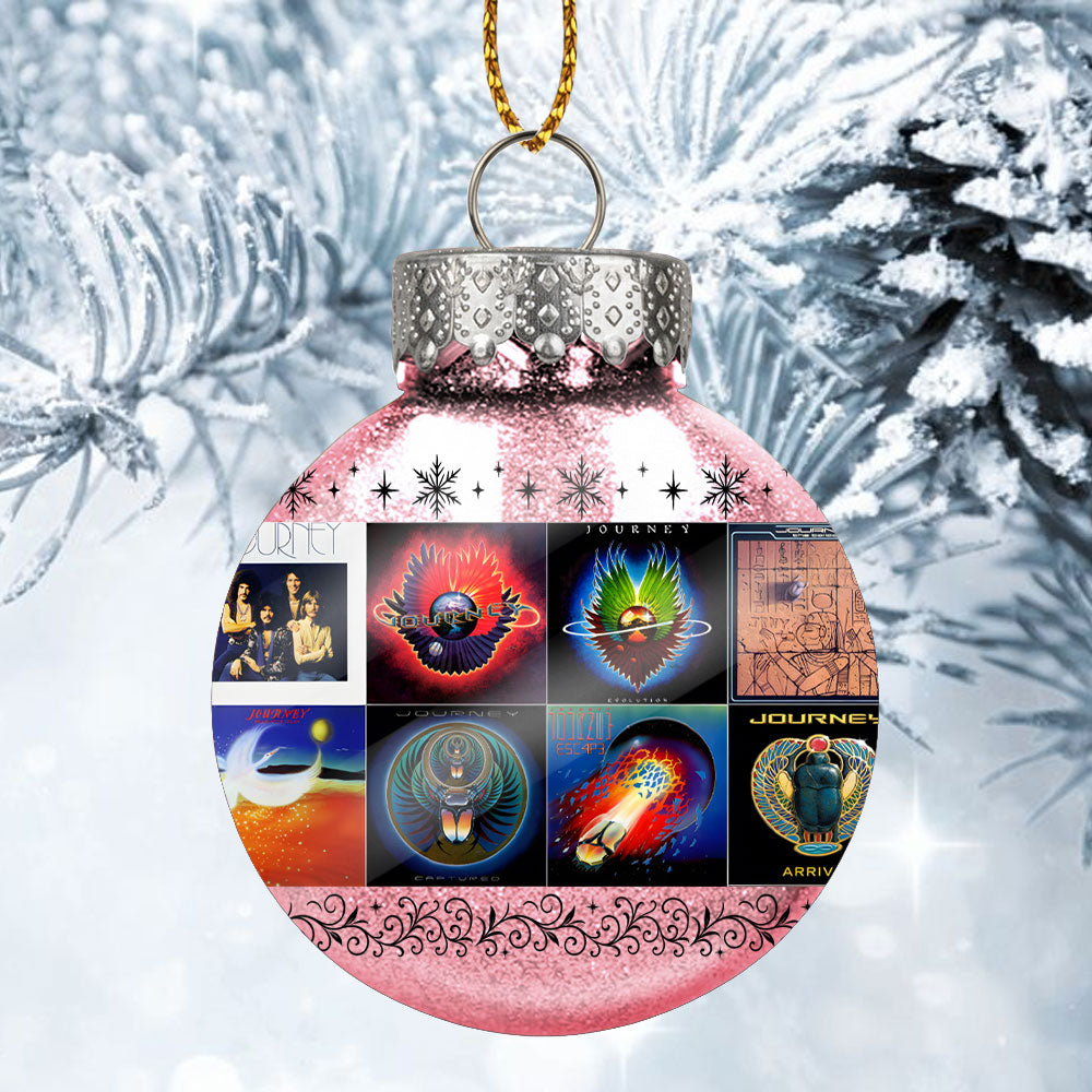 Journey Ball Ornament – Celebrate the Timeless Spirit of Rock Legends
