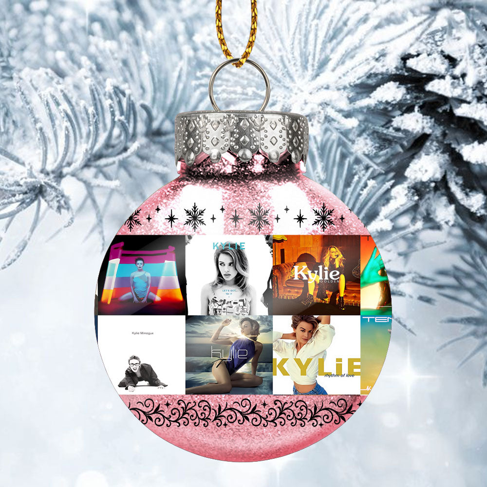 Kylie Minogue Ball Ornament – Sparkle Like a Pop Icon