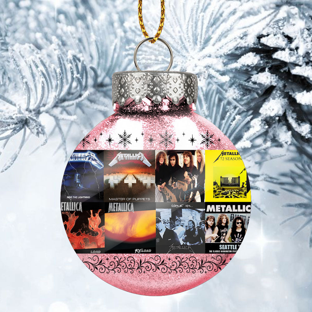 Metallica Ball Ornament – Thrash Legends Meet Holiday Power
