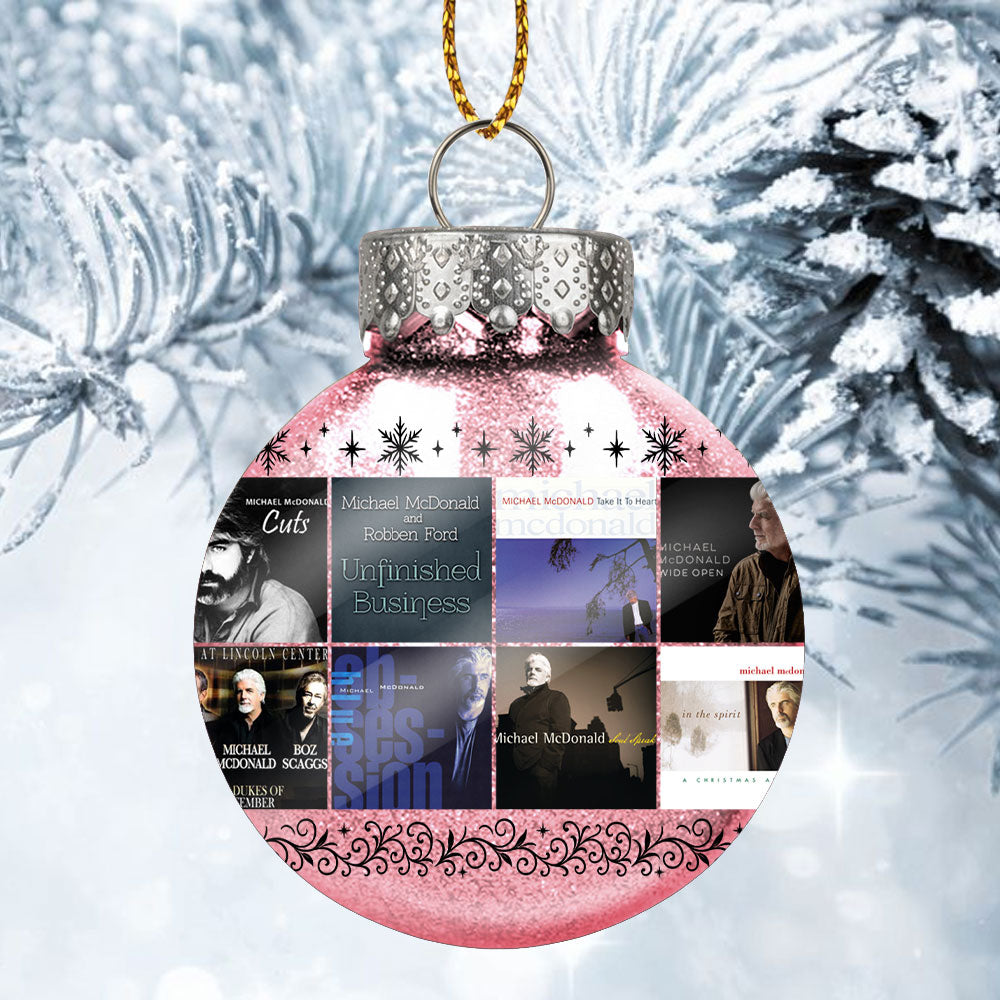 Michael McDonald Ball Ornament – Smooth Soulful Sound