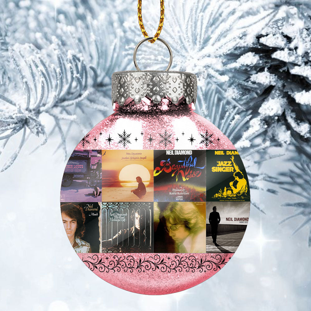 Neil Diamond Ball Ornament – A Sparkling Tribute to Timeless Classics