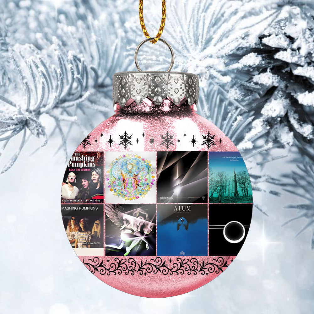The Smashing Pumpkins Ball Ornament – A Grunge Legacy in Every Glow