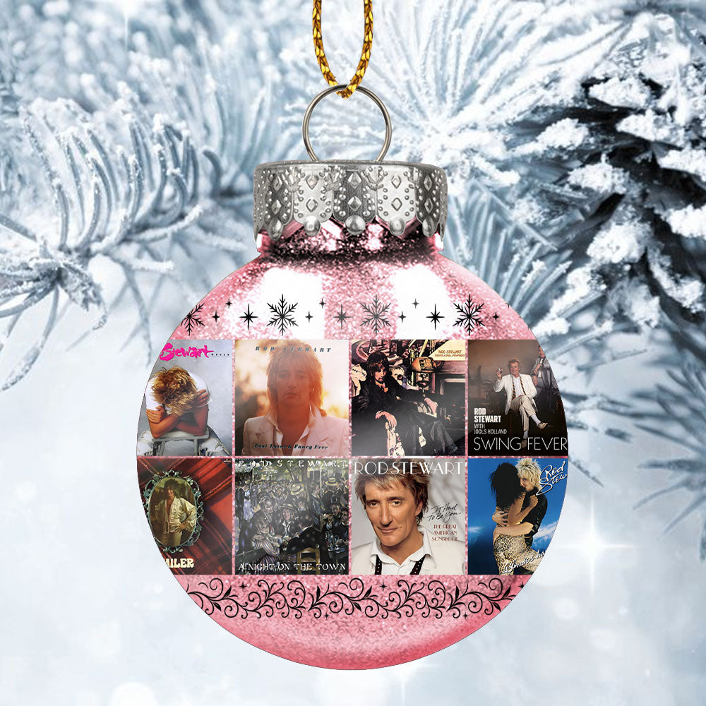 Rod Stewart Ball Ornament – Celebrate the Voice of Rock and Romance