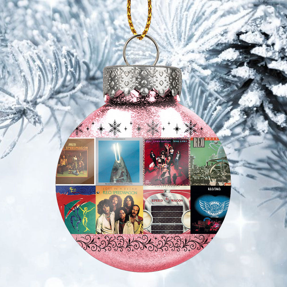 REO Speedwagon Ball Ornament – Rockin’ the Holidays with Timeless Hits