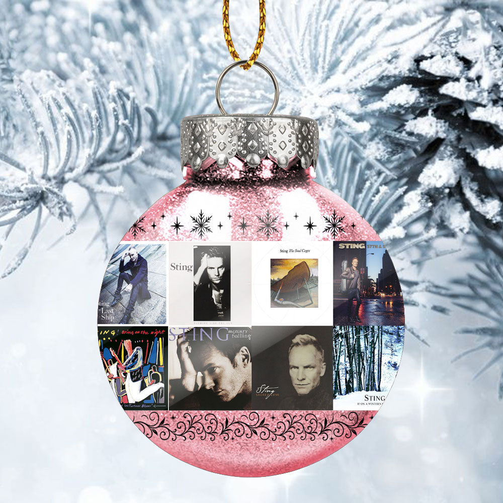 Sting Ball Ornament – A Touch of Elegance for Music Lovers