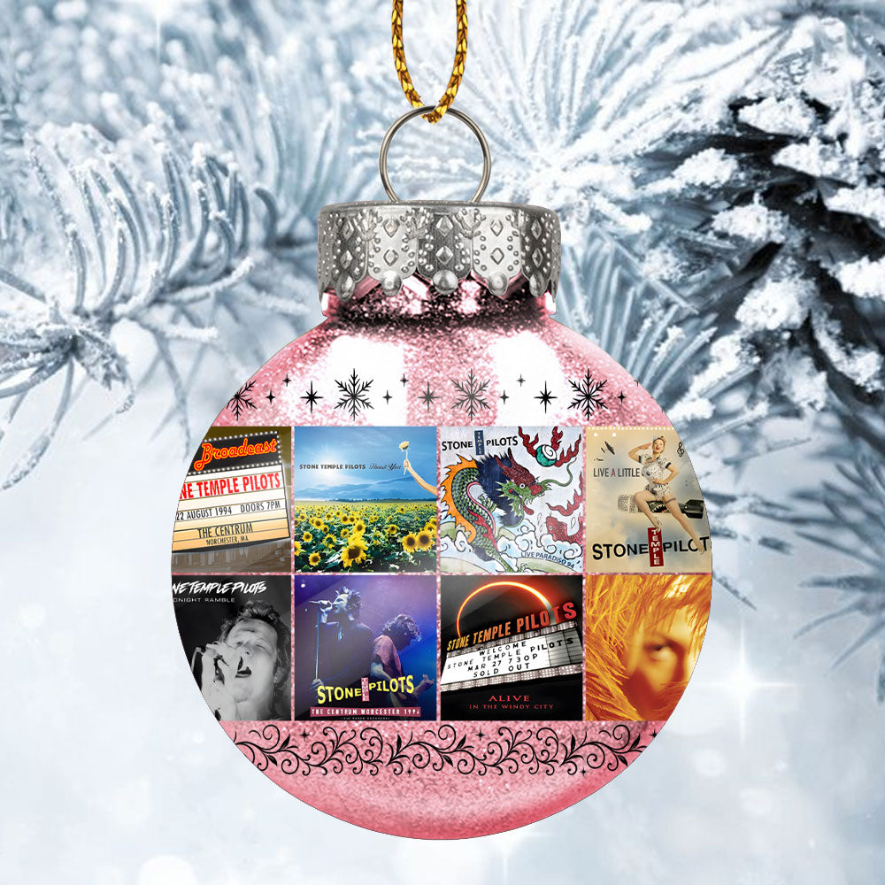 Stone Temple Pilots Ball Ornament – Grunge Legends in Holiday Style