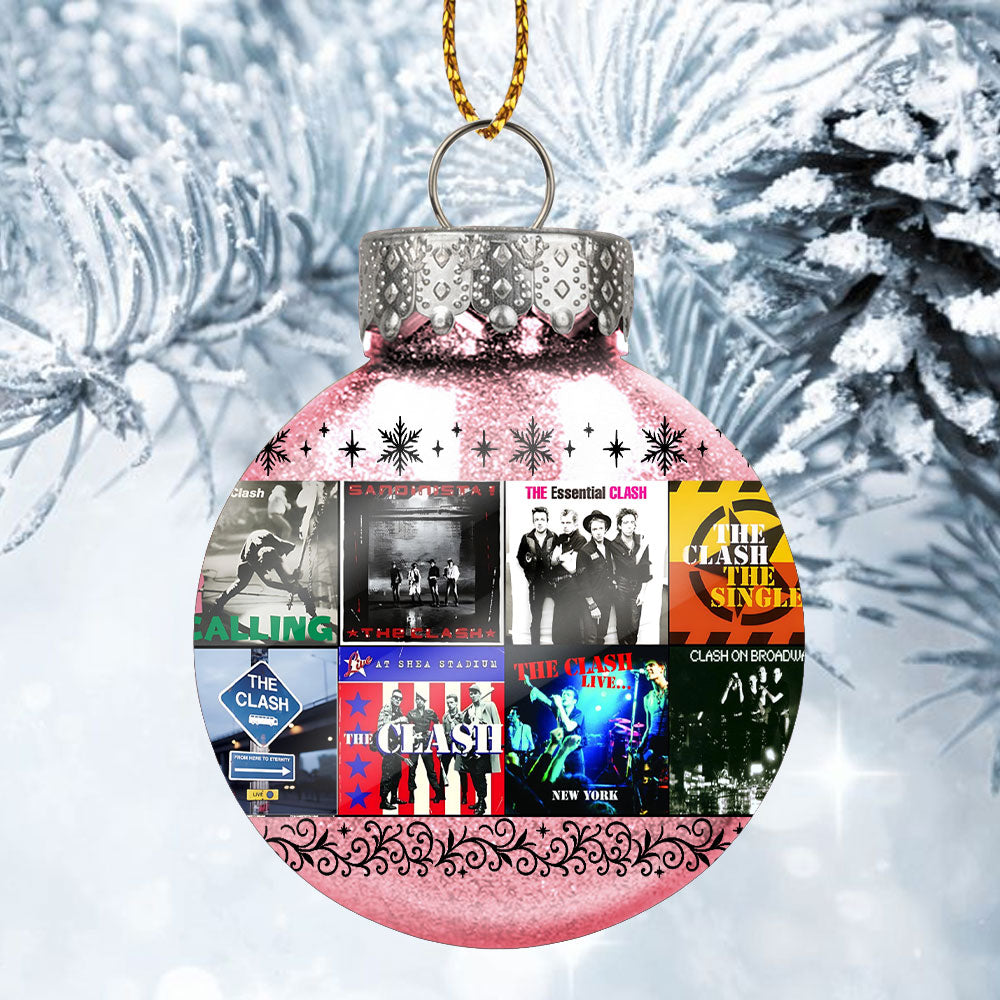 The Clash Ball Ornament – Punk Spirit Meets Holiday Cheer